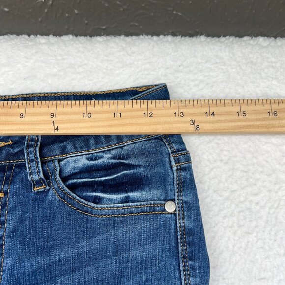 Judy Blue | Women's Skinny Fit Button Fly Denim Jeans Size 1/25 - Picture 4 of 9